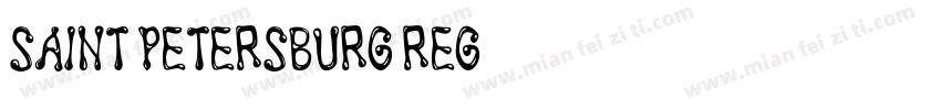 Saint Petersburg Reg字体转换
